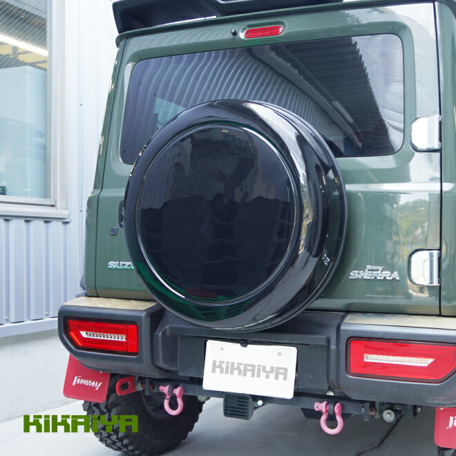 楽天市場】ジムニー スペアタイヤハードカバー JB64 JB74 背面 タイヤ