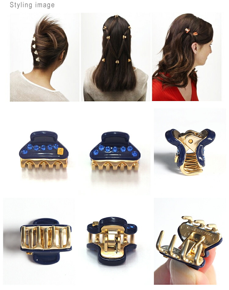 楽天市場】アレクサンドル ドゥ パリ クリップ マイクロ ヘアクリップ