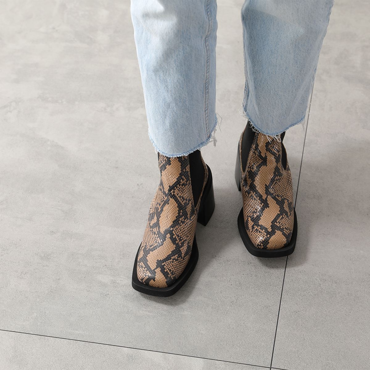 楽天市場】GANNI ガニー ショートブーツ S1894 4898 レディース レザー