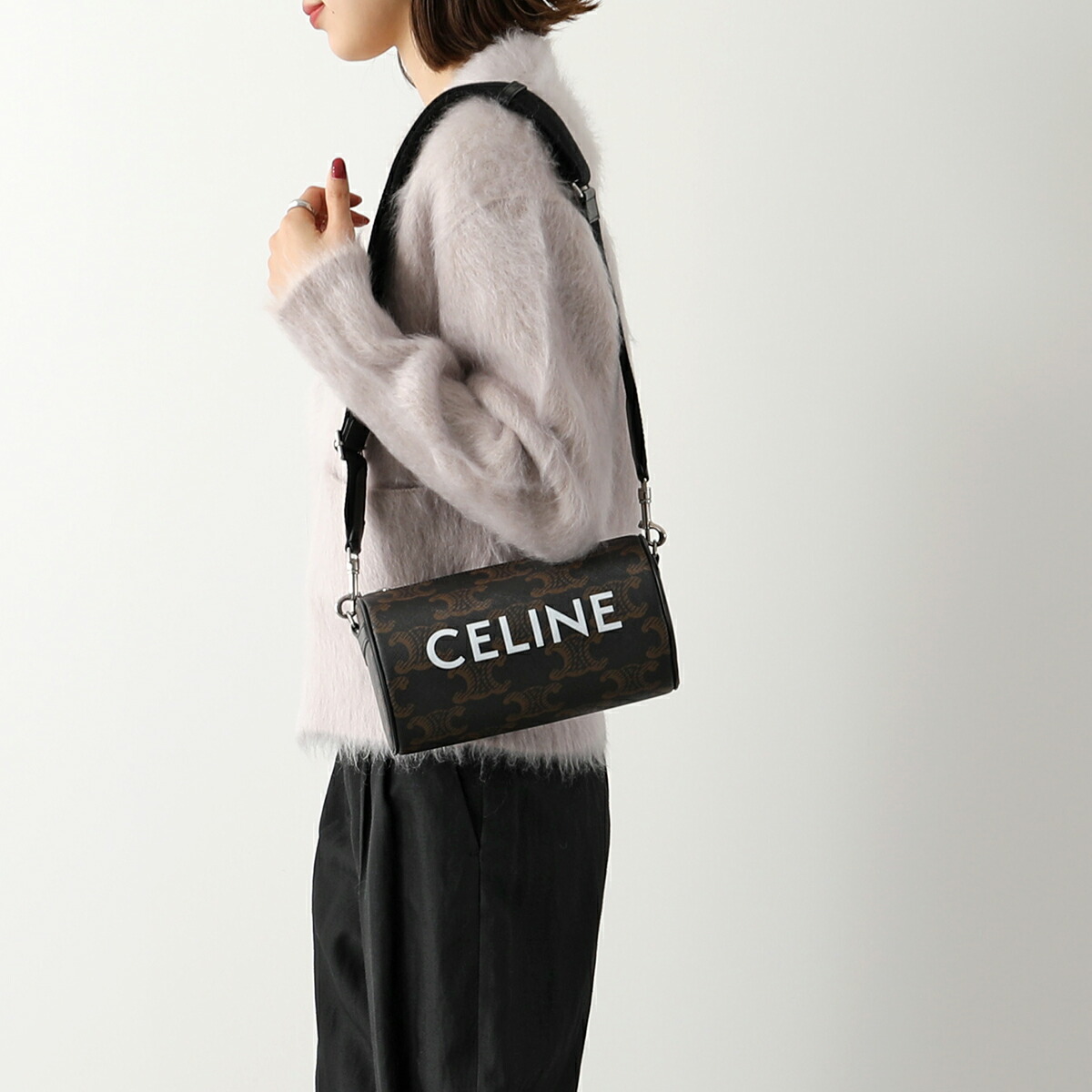 CELINE CELINE トリオンフ シリンダーバッグ セリーヌ ショルダー