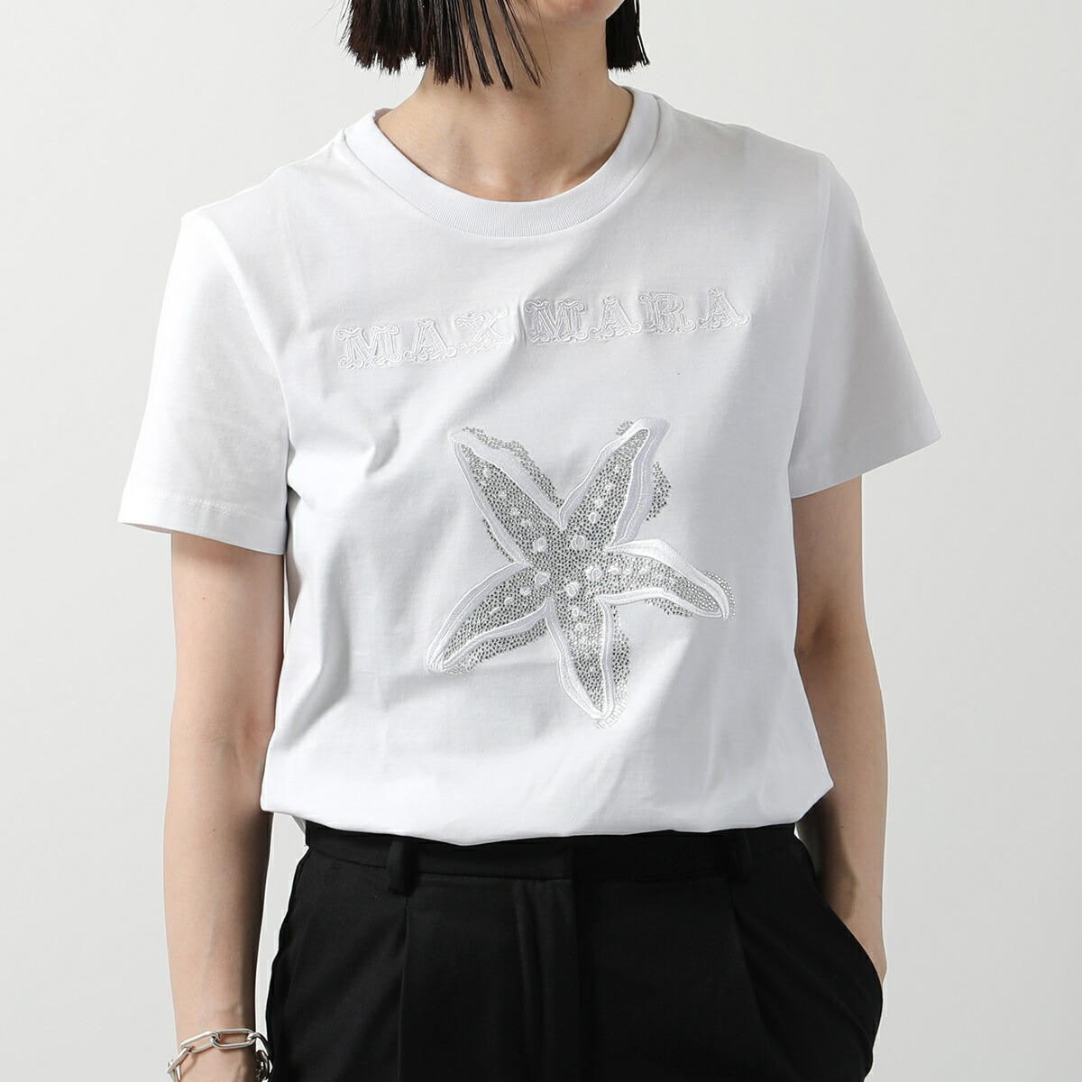 楽天市場】MAX MARA マックスマーラ 半袖 Tシャツ ELGAR カットソー