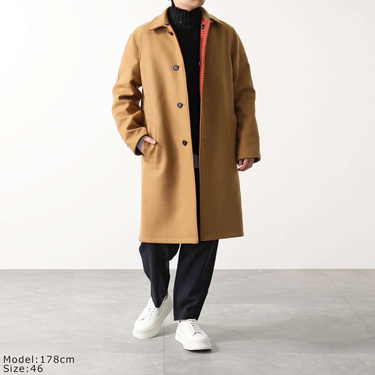 楽天市場】MARNI マルニ ステンカラーコート TUMU0049BQ UTW955 メンズ