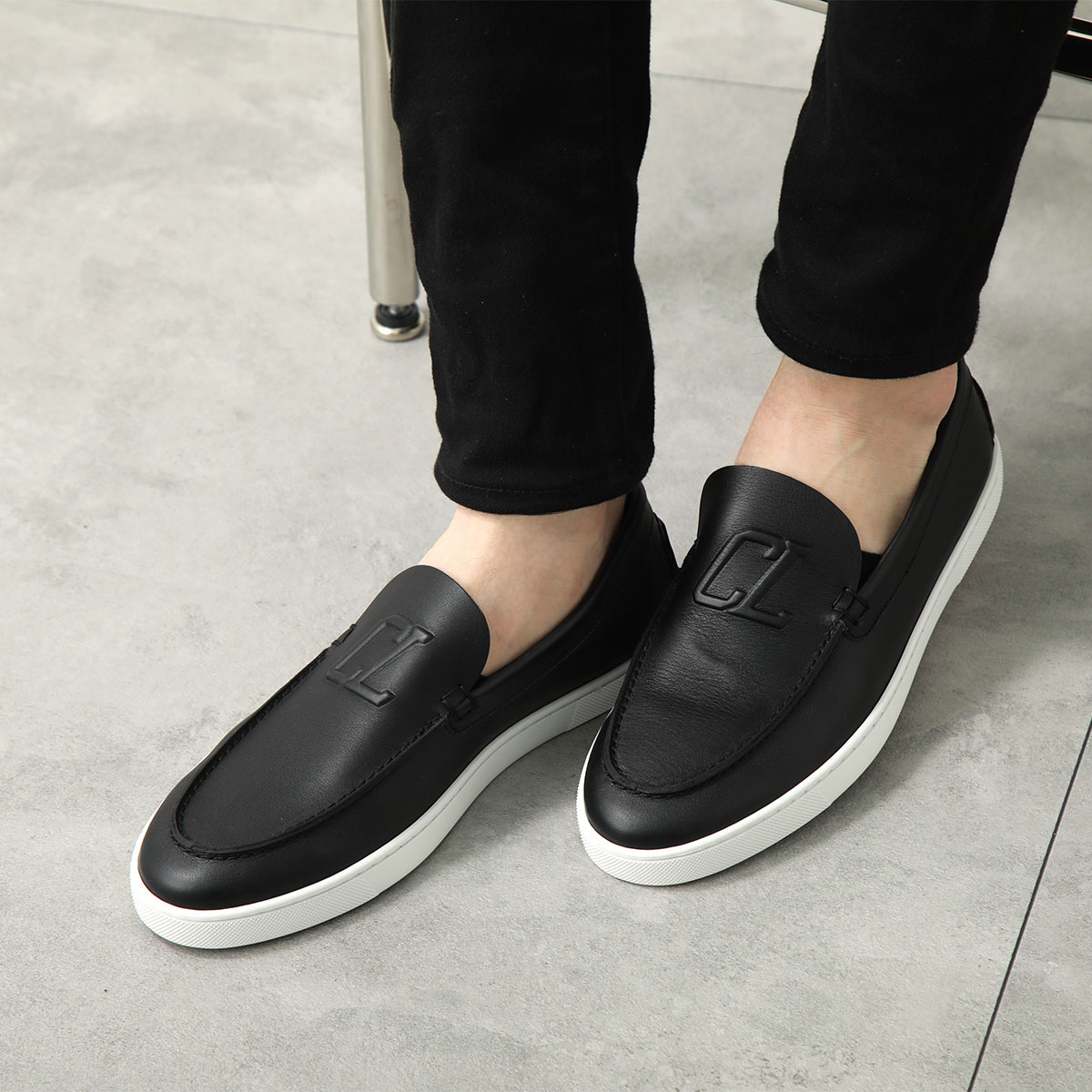 楽天市場】Christian Louboutin クリスチャンルブタン スリッポン