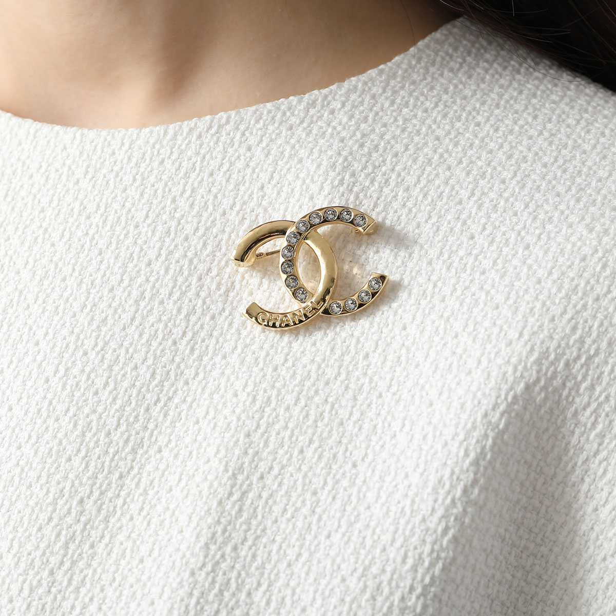 楽天市場】CHANEL シャネル ブローチ ABD106 B16157 レディース ココ