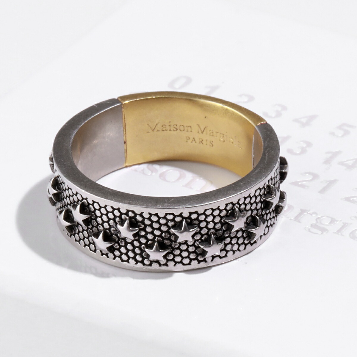 楽天市場】MAISON MARGIELA メゾンマルジェラ リング SM1UQ0097 P6476