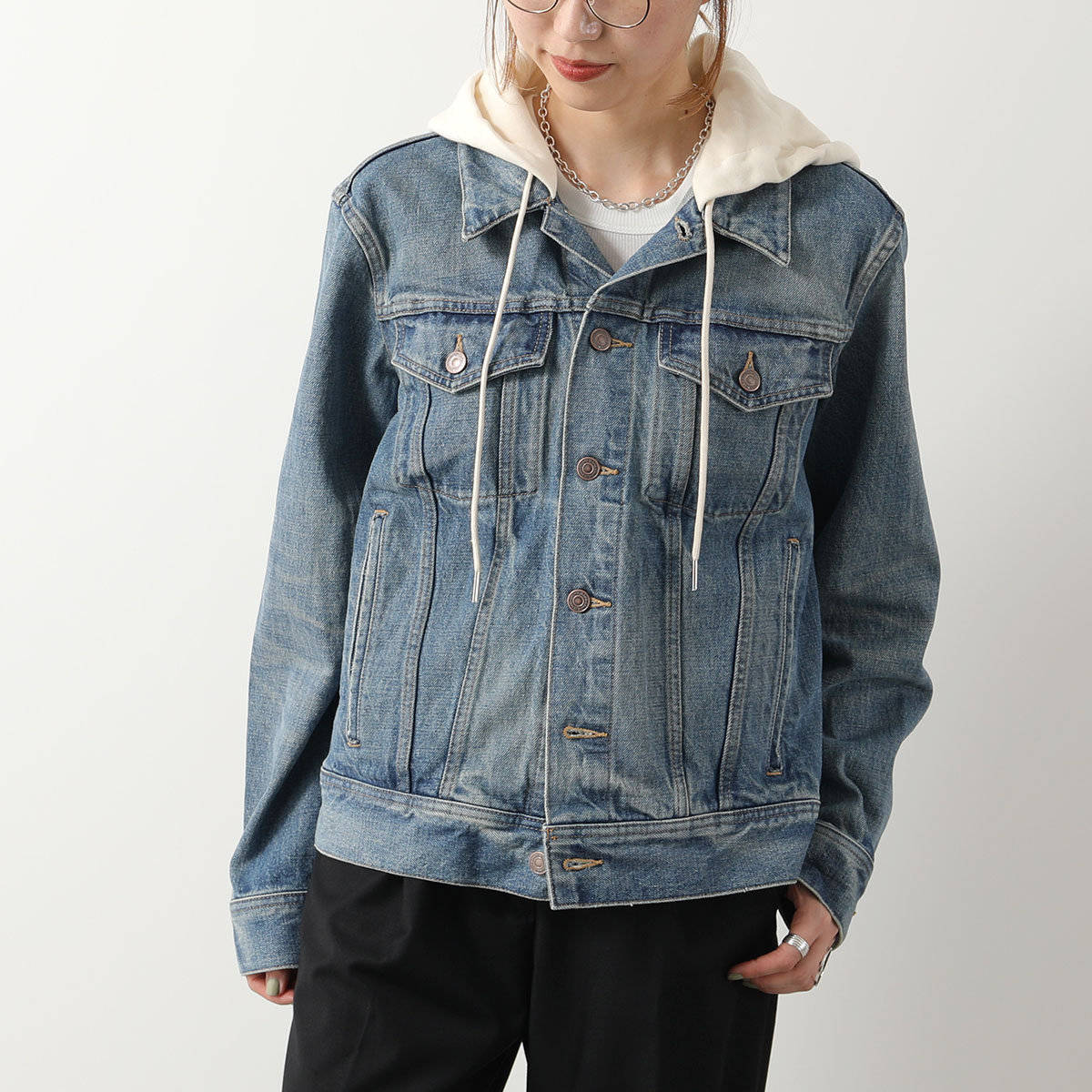 楽天市場】CELINE セリーヌ デニムジャケット 2Q858930F.07UW