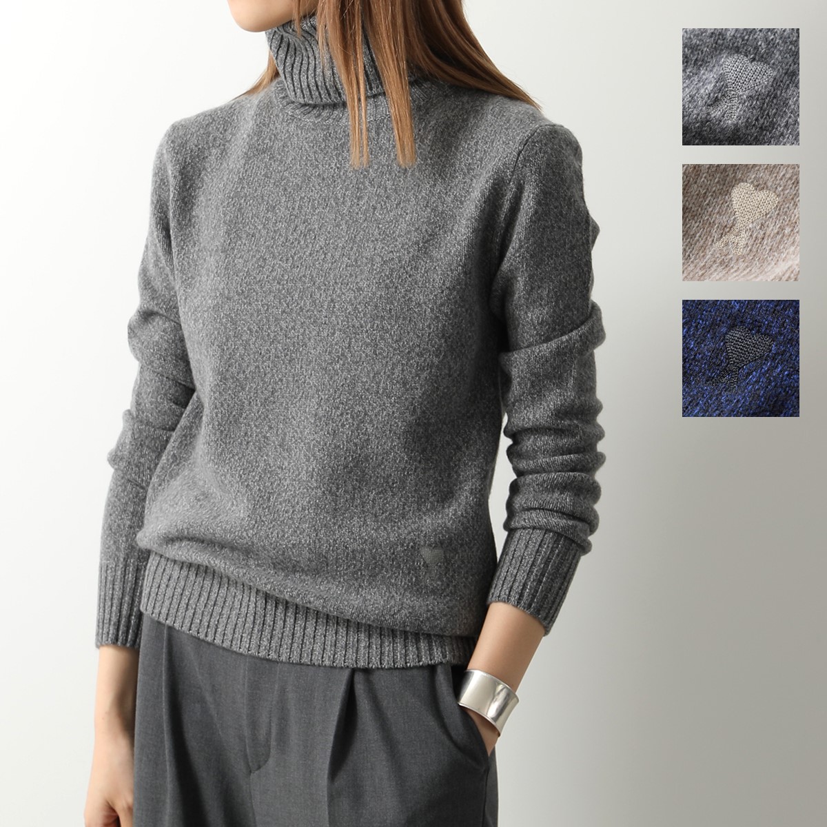 楽天市場】ami paris アミパリス ニット ADC sweater HKS427.005