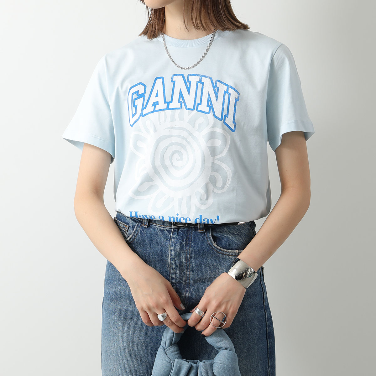 楽天市場】【最大2万円OFFクーポン対象・3/1限定】GANNI ガニー 半袖 T
