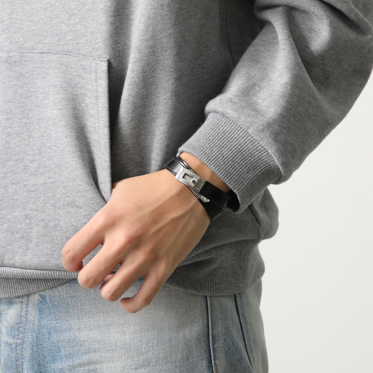 楽天市場】HERMES エルメス ブレスレット KELLY DOUBLE TOUR ケリー