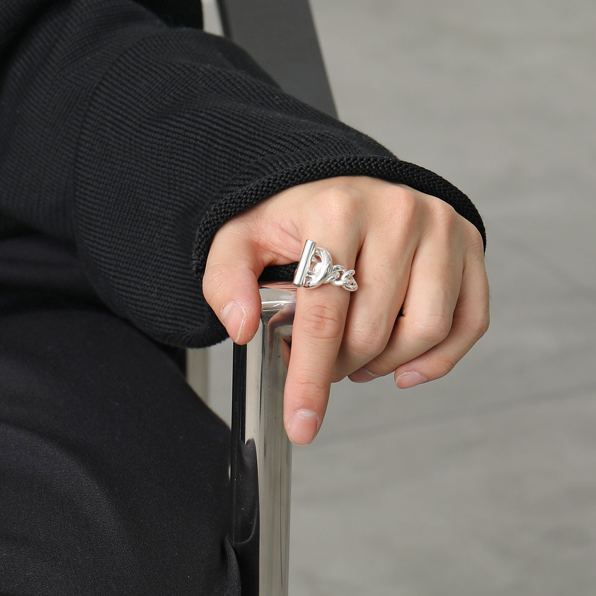 楽天市場】HERMES エルメス リング クロワゼット GM CROISETTE