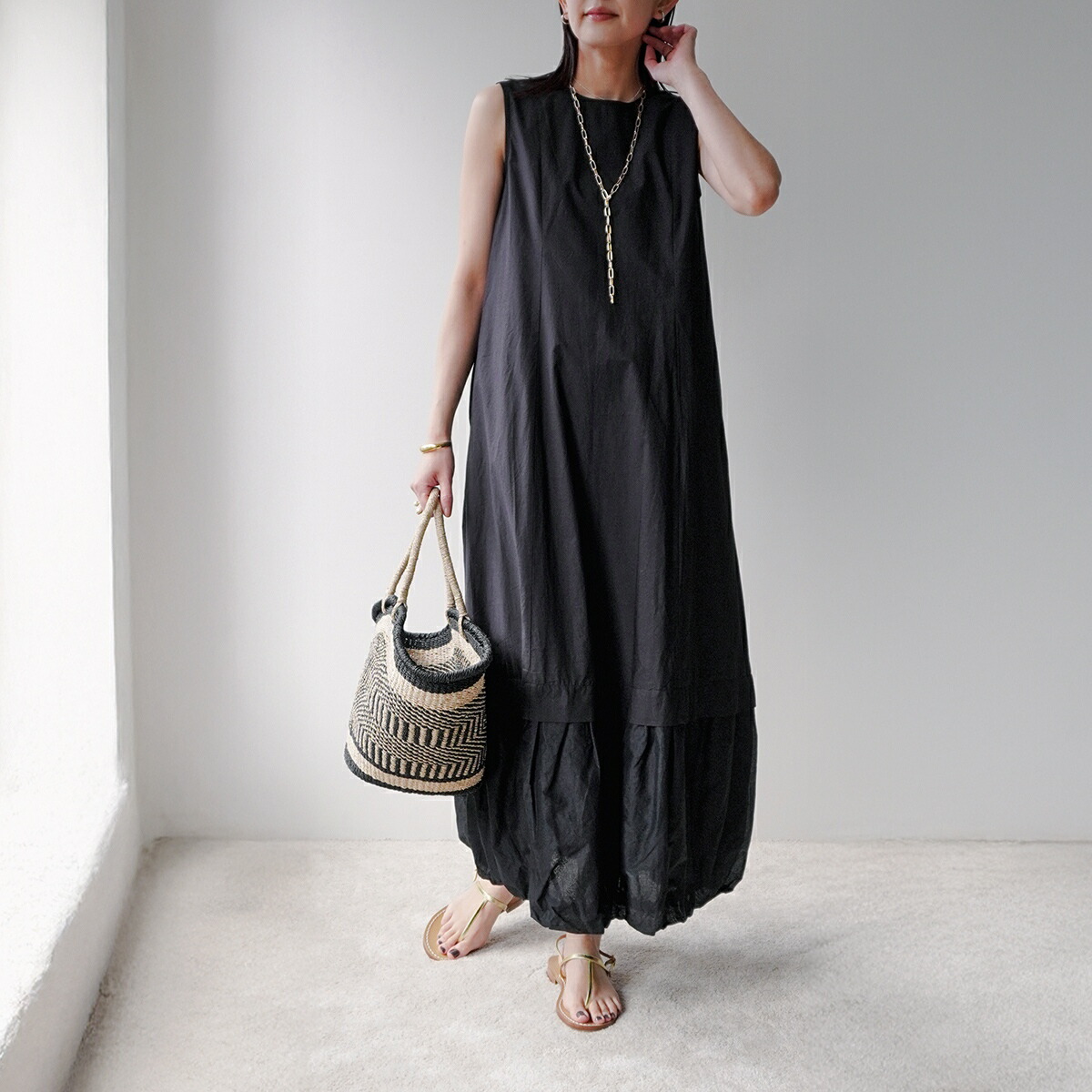 楽天市場】ne Quittez pas ヌキテパ ワンピース COTTON ORGANZA