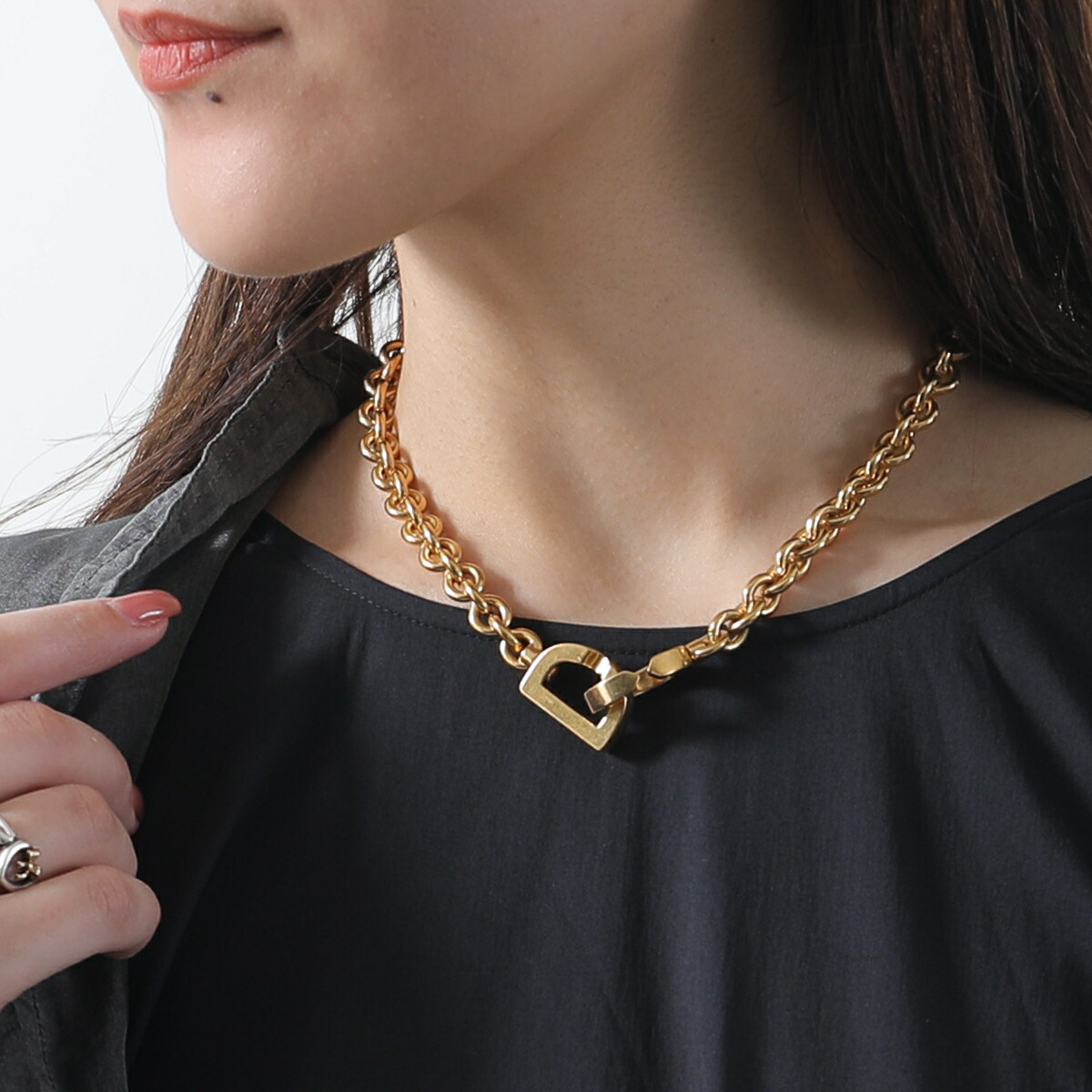 楽天市場】Dior ディオール ネックレス CD LOCK SHORT NECKLACE