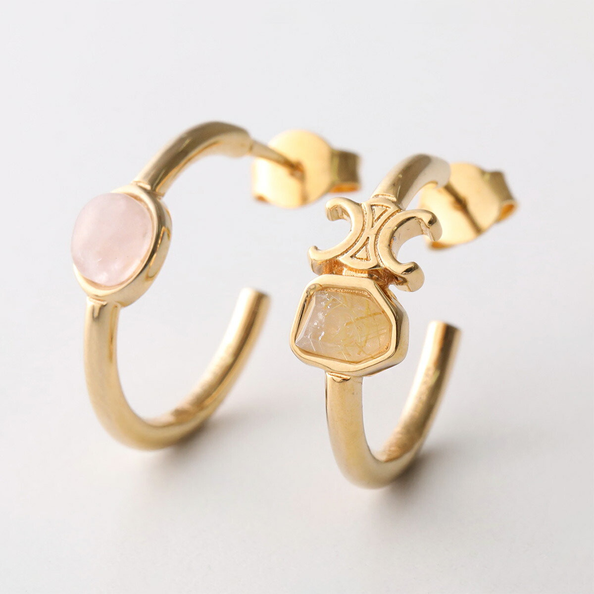 楽天市場】CELINE セリーヌ ピアス 460RO6GPQ.08RP レディース フープ