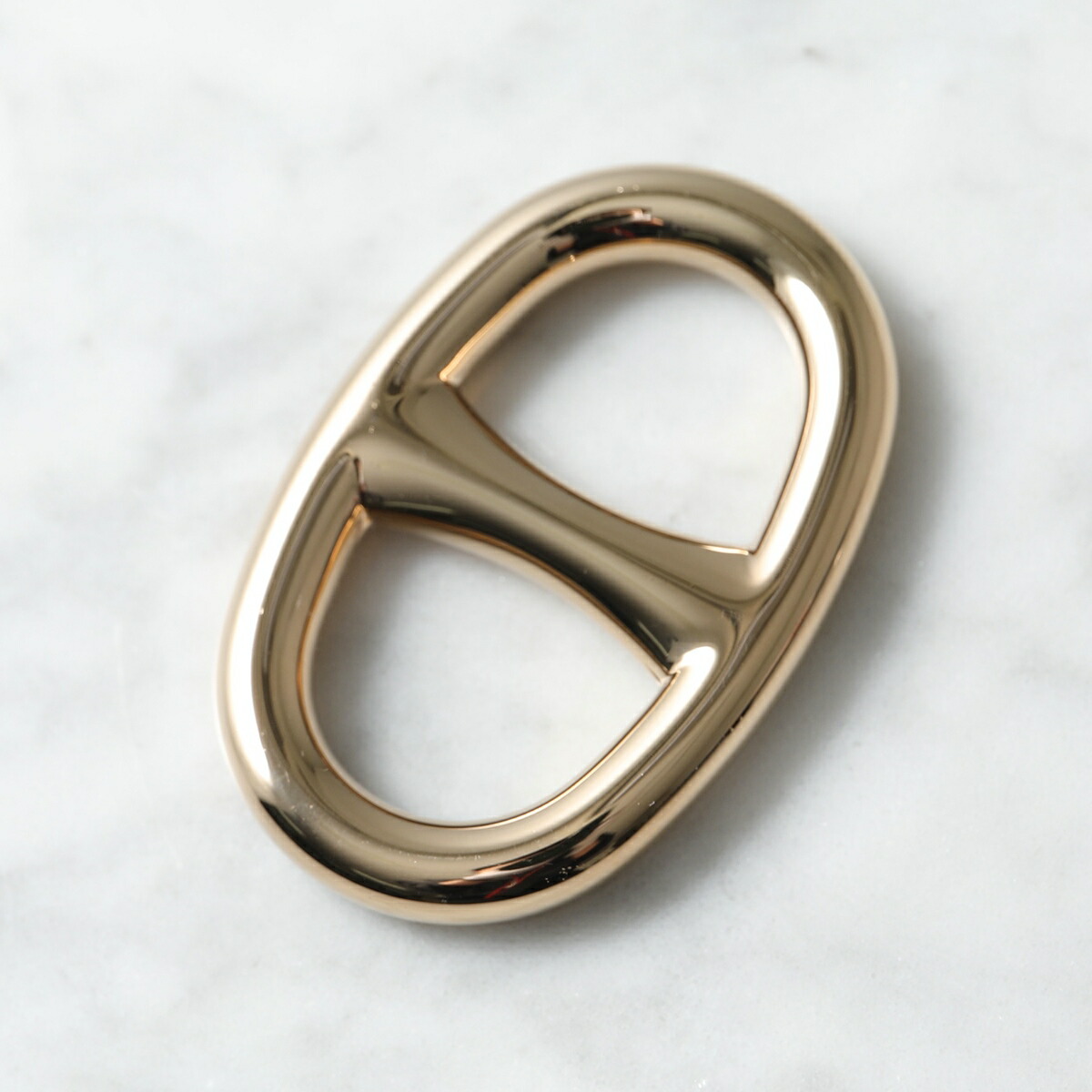 楽天市場】HERMES エルメス スカーフリング シェーヌダンクル Chaine