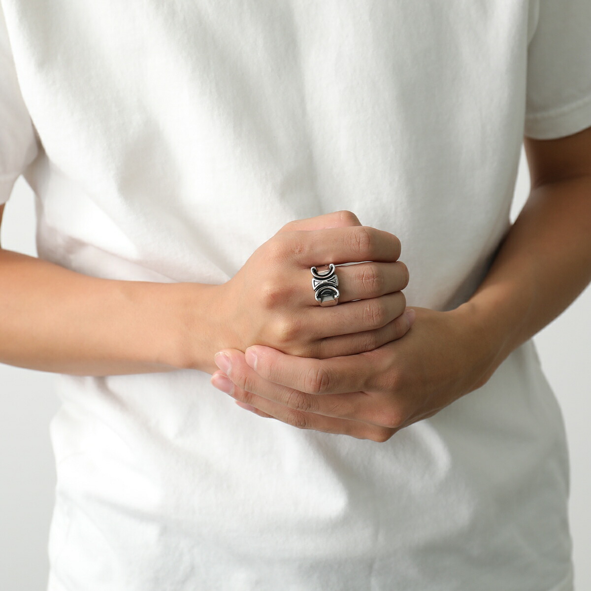 楽天市場】CELINE セリーヌ リング Chunky Triomphe Ring 461DR6BRA