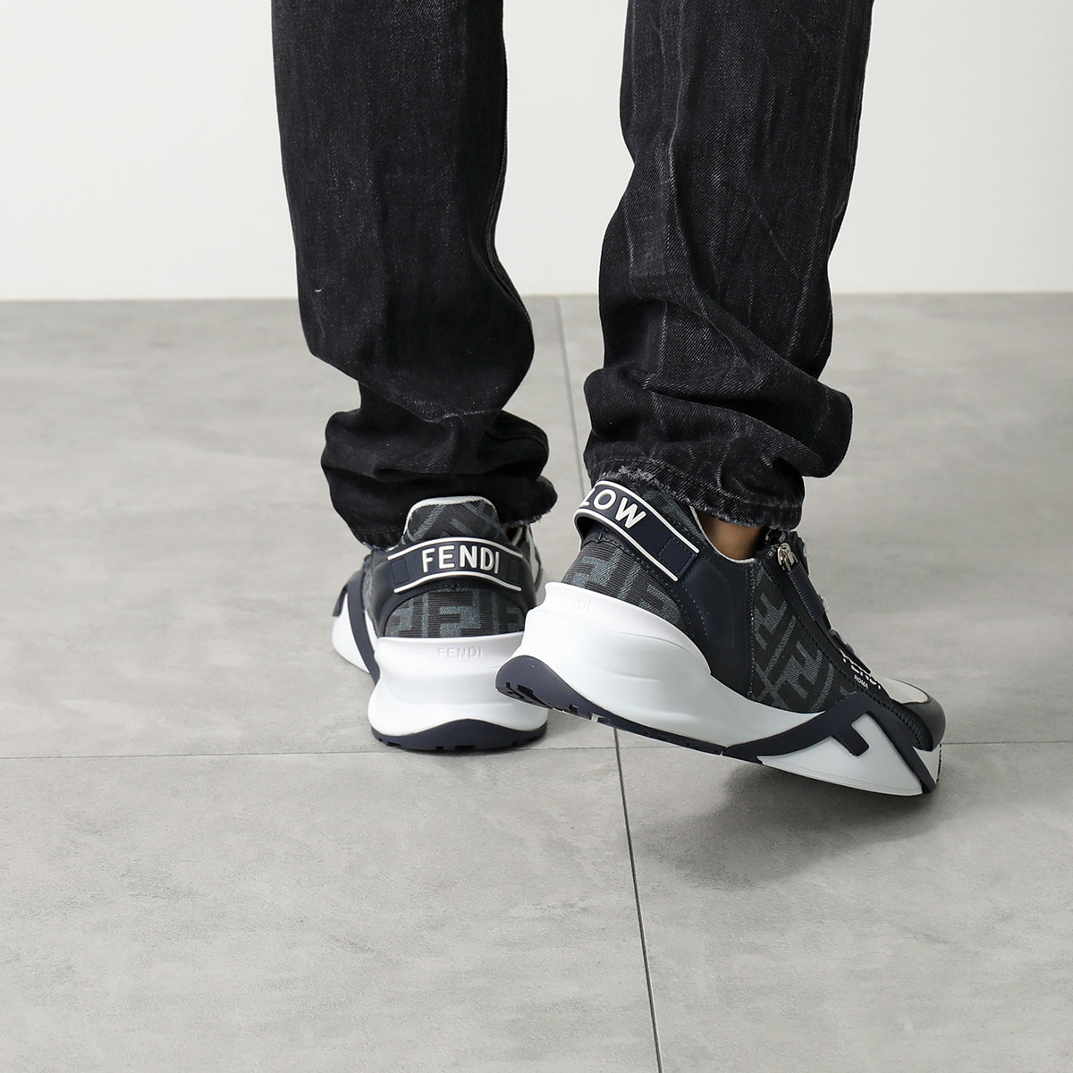 楽天市場】FENDI フェンディ スニーカー FLOW フロー 7E1392 AJZH
