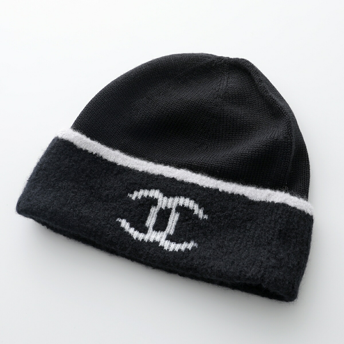 楽天市場】CHANEL シャネル ニット帽 AAA330 B17631 レディース ココ