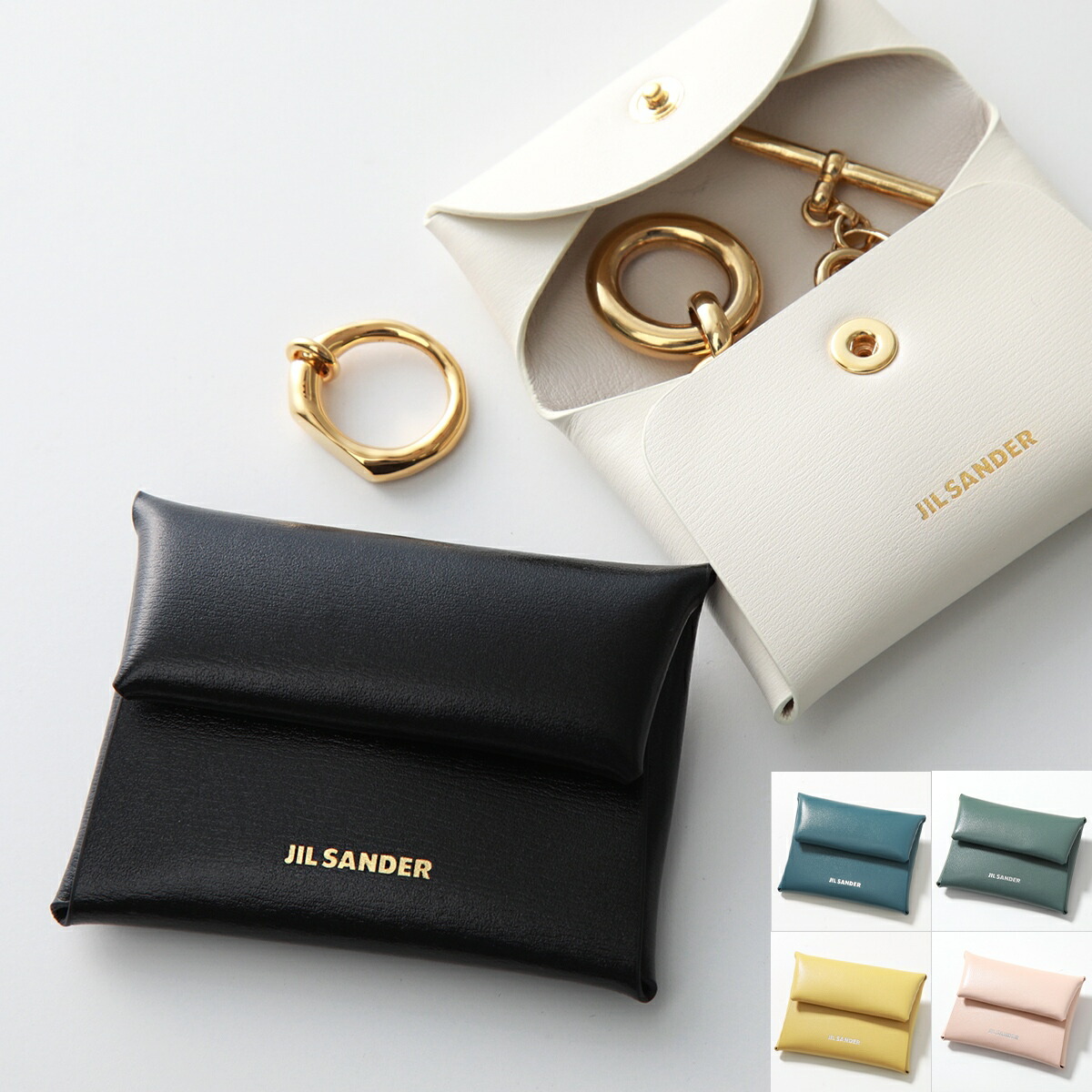 楽天市場】JIL SANDER ジルサンダー コインケース FOLDED MINI PURSE