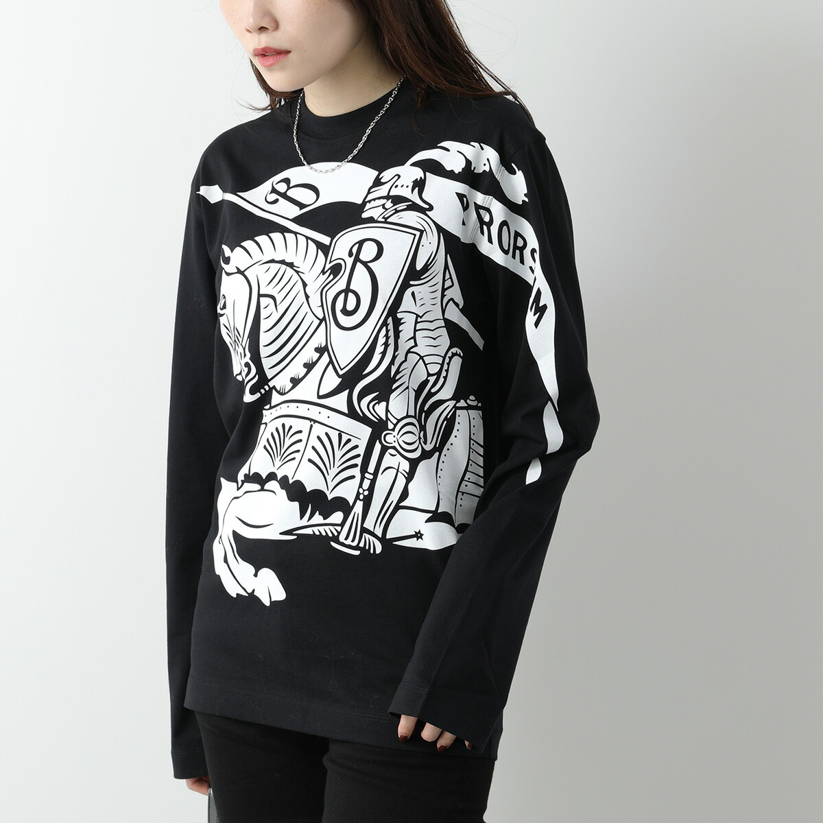 楽天市場】BURBERRY バーバリー 長袖 カットソー 8095157 レディース