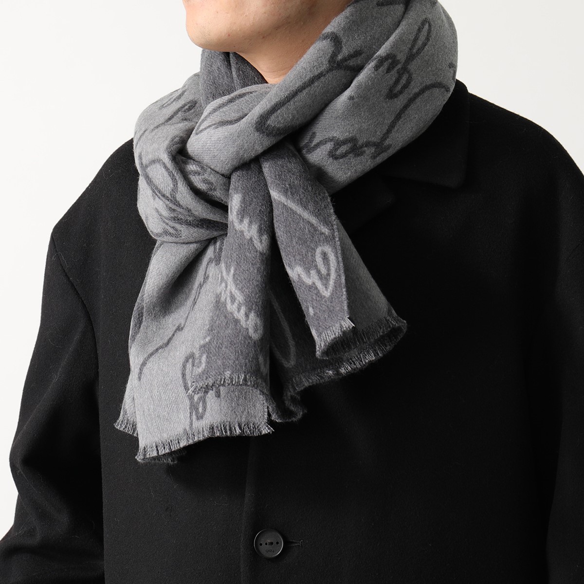 楽天市場】Berluti ベルルッティ マフラー T29SJ120-002 T29SJ120-001