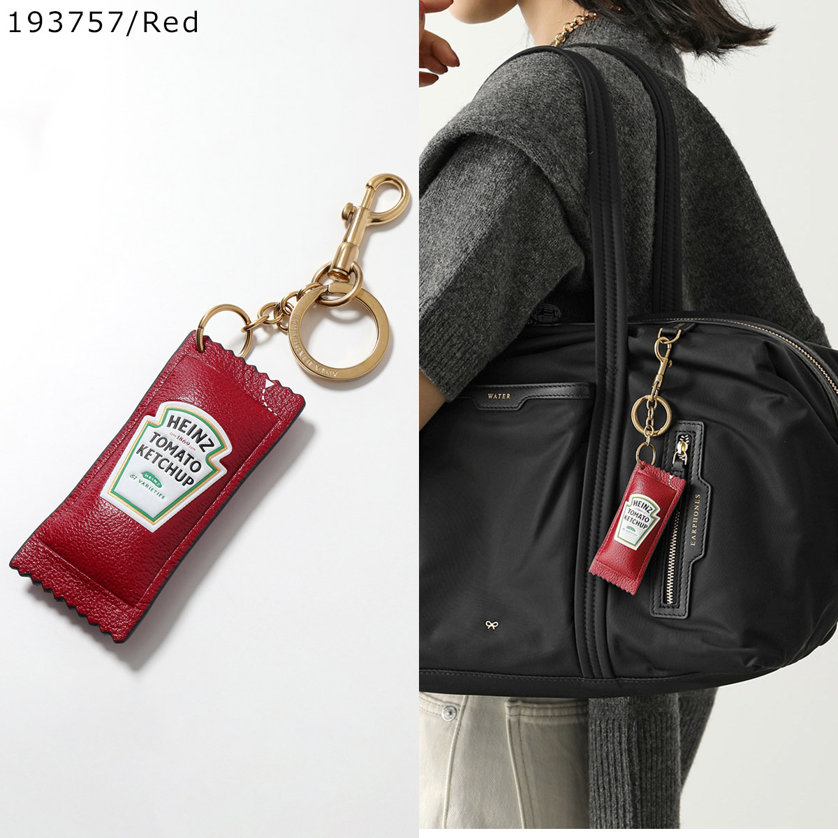 楽天市場】ANYA HINDMARCH アニヤハインドマーチ キーリング Charm