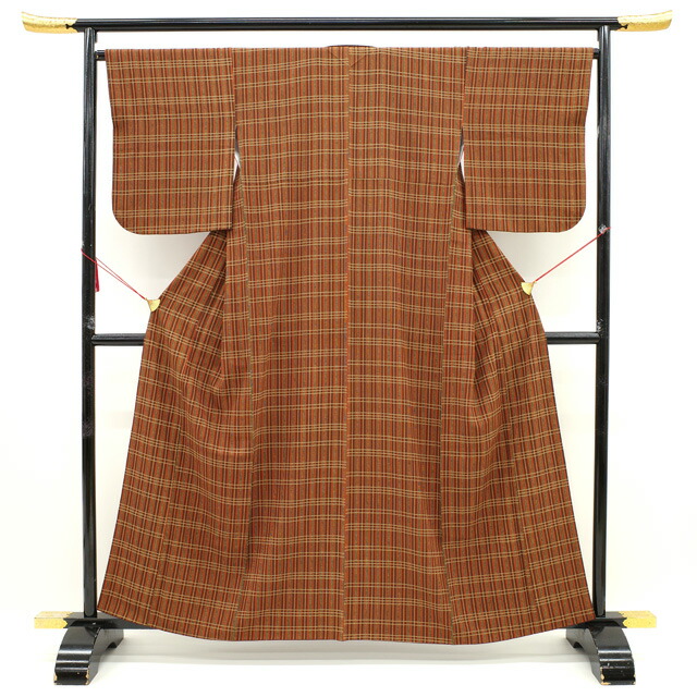 楽天市場】【中古】 小紋 リサイクル 着物 袷 英 はなぶさ 謹製 洗える