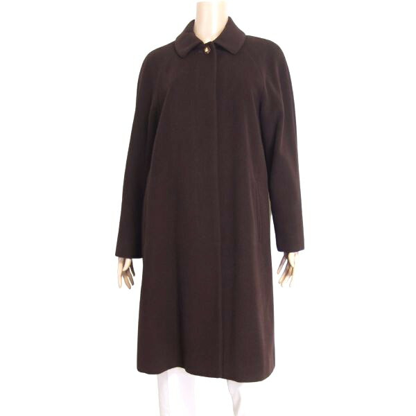 楽天市場】美品【中古】三陽商会 SANYO ステンカラーコート ロング