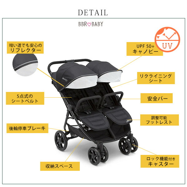 楽天市場】【在庫有り】ジープ サイド×サイド ダブル ウルトラライト