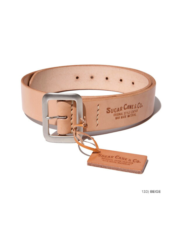 楽天市場】SUGAR CANE シュガーケーン ベルト メンズ 本革 カジュアル