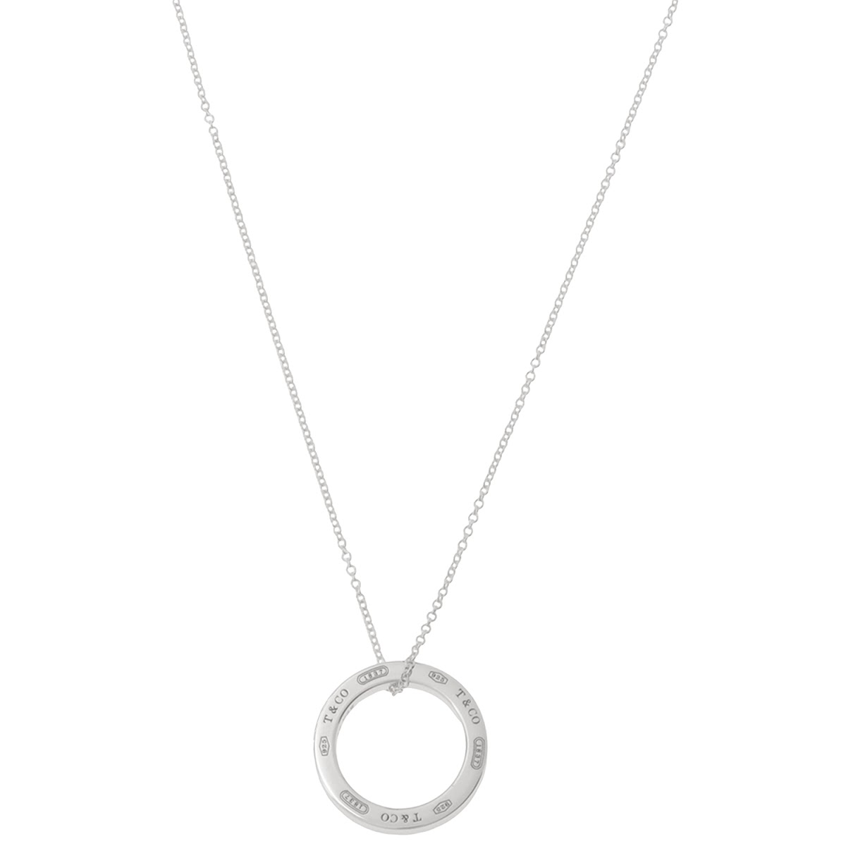 楽天市場】ティファニー TIFFANY&CO 1837 サークル ペンダント