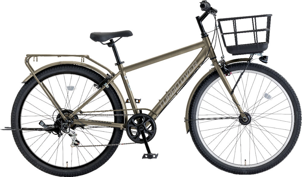 楽天市場】シティサイクル シオノ ターボオーバー 27.5 外装6段 オート