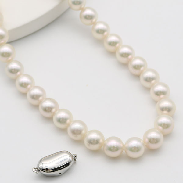 楽天市場】花珠真珠 ネックレス あこや真珠 パール ネックレス
