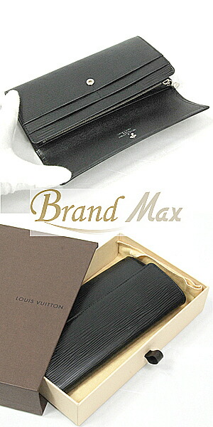 楽天市場】ルイヴィトン エピ 長財布 M63742 黒 新品N級品