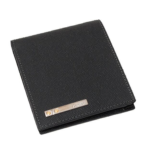 楽天市場】カルティエ Cartier サントスドゥカルティエ 二つ折り財布