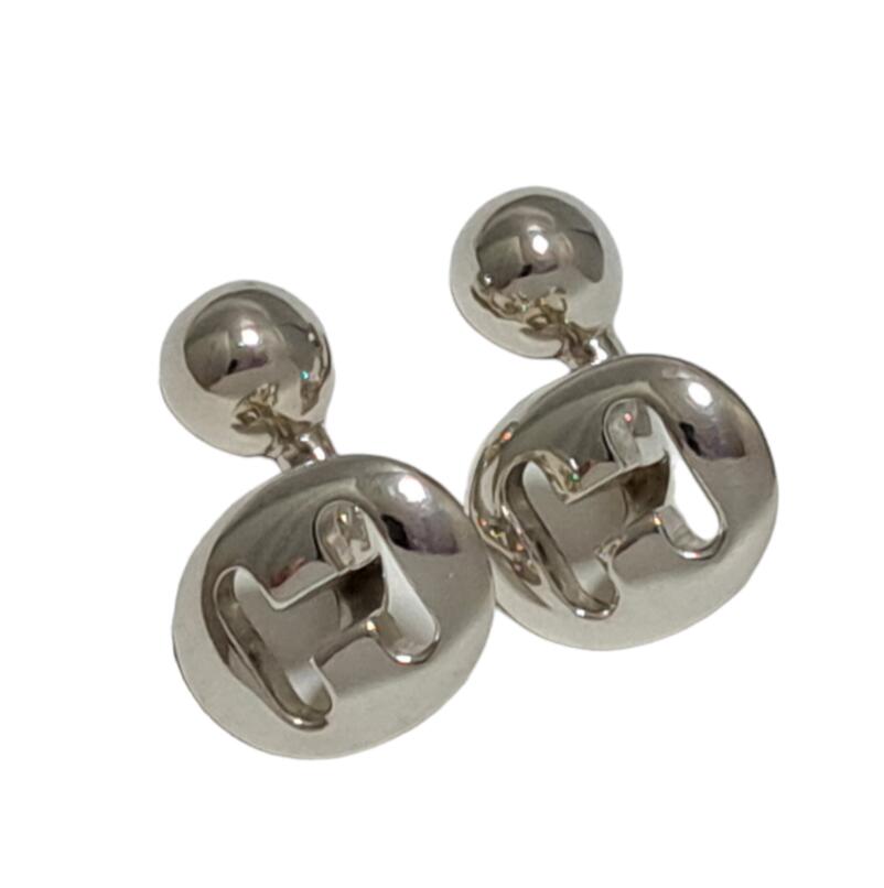 エルメスカフスカフスリンクシルバーAg925