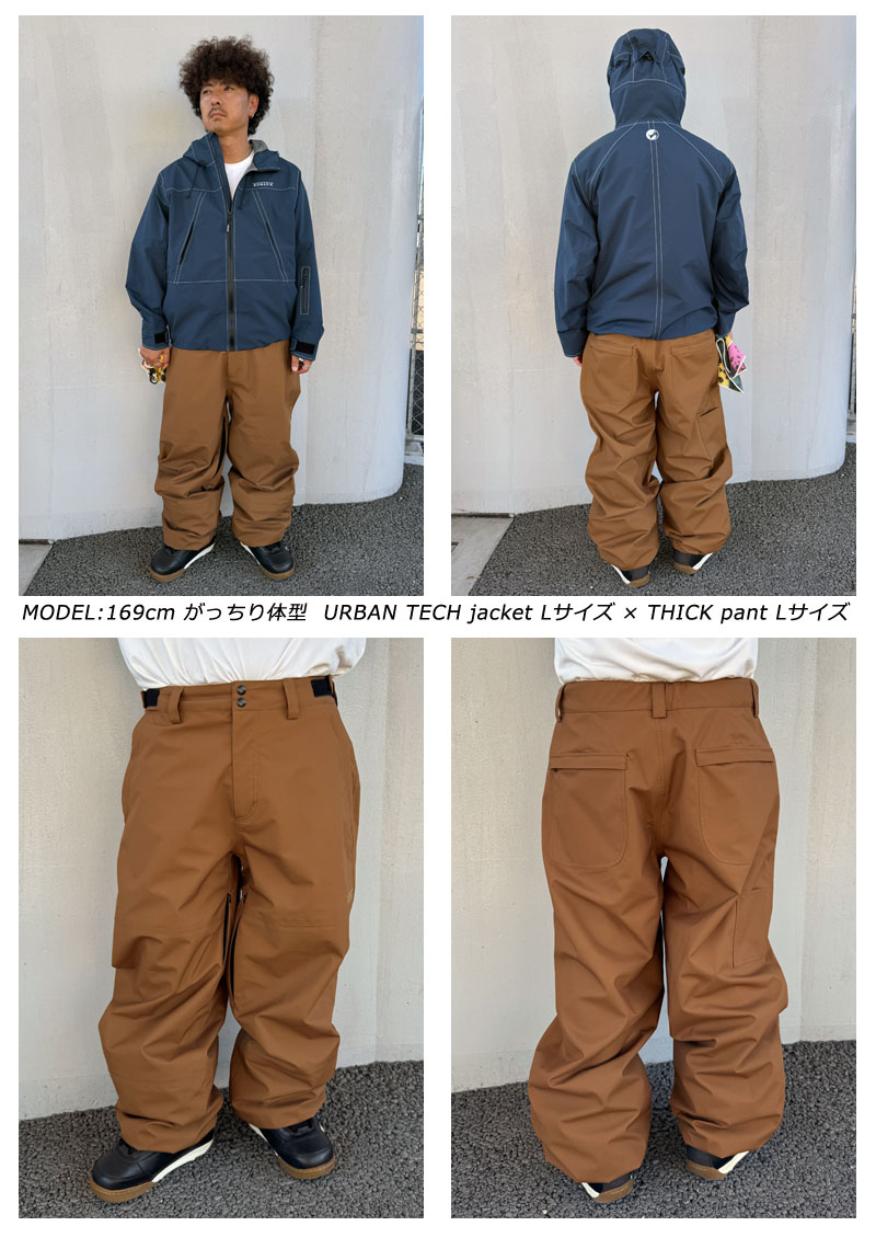 楽天市場】25-26 NOMADIK/ノマディック THICK pant メンズ レディース