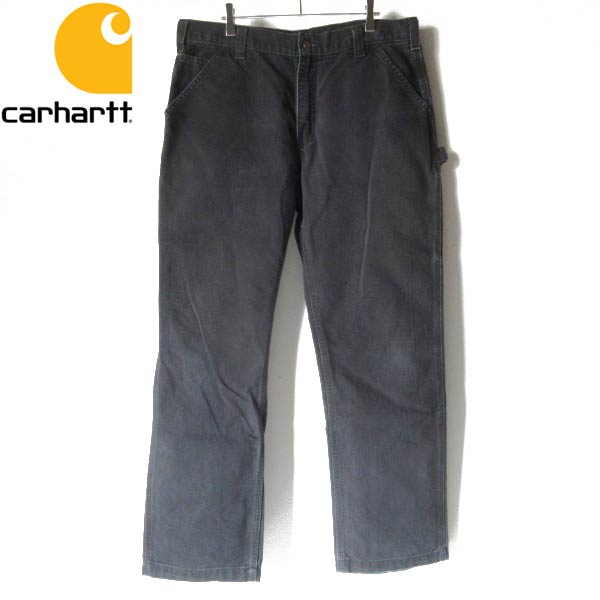 楽天市場】carhartt ダック ペインターパンツ フェード ブラック 実寸