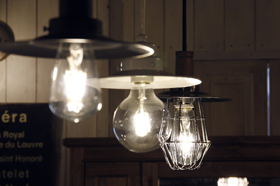 楽天市場】【エジソン型 LED付き】ペンダントライト 天井照明 引掛け