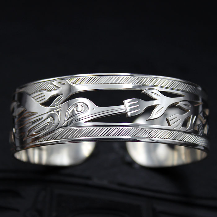 楽天市場】カナダ インディアン ジュエリー バングル 先住民 シルバー