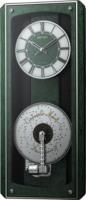 楽天市場】掛け時計 オルゴール ミュージックボックス プライムオルガ