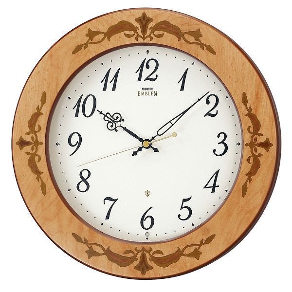 楽天市場】セイコー掛け時計エンブレム SEIKO電波時計 HS557A SEIKO