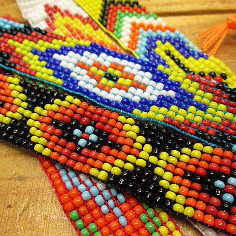 楽天市場】ブレスレット ビーズワーク ミサンガ ネイティブアメリカン