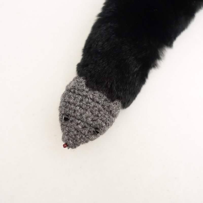 楽天市場】【美品/定価2万】アンティパスト ANTIPAST ファーマフラー