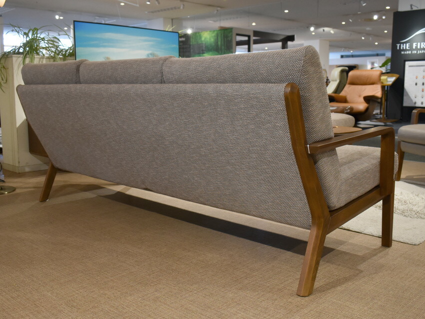 楽天市場】カリモク WU4503 WU4553 3Pソファ 布張りファブリックソファ