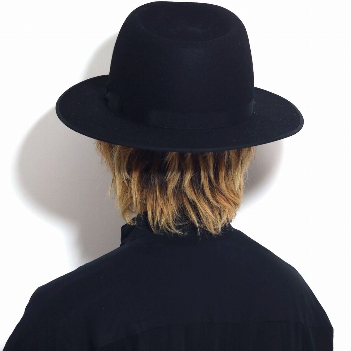 楽天市場】ラカル ラビットファー フェルト帽 メンズ フェドラハット