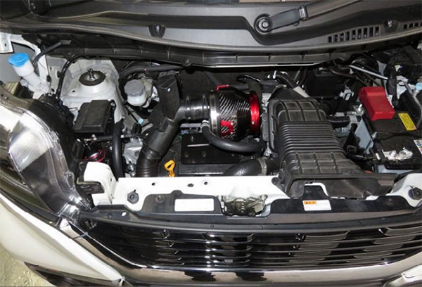 楽天市場】BLITZ ブリッツ カーボンパワーエアクリーナー スペーシア