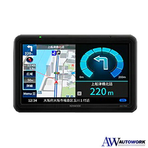 楽天市場】KENWOOD ケンウッド ポータブルナビ 7V型 EZ-750/2021年