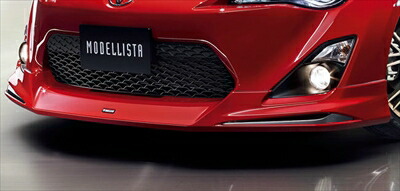 楽天市場】86 ZN6 前期 モデリスタ フロントスポイラー 素地 塗装取付