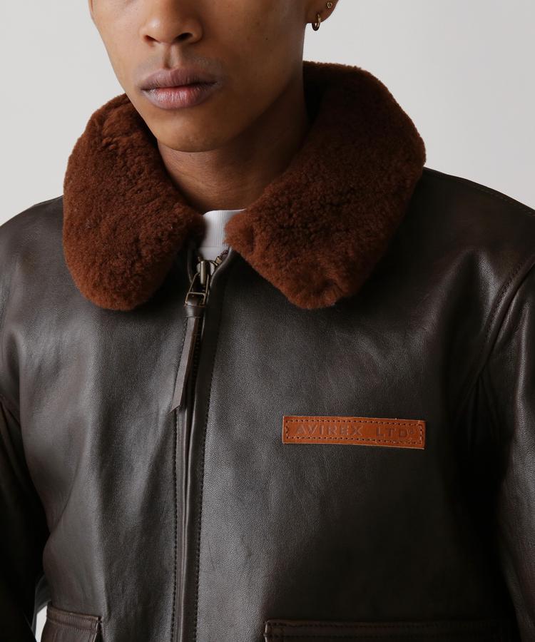楽天市場】AVIREX 公式通販｜G-1 FLIGHT JACKET ANTIQUE LAMB / G-1