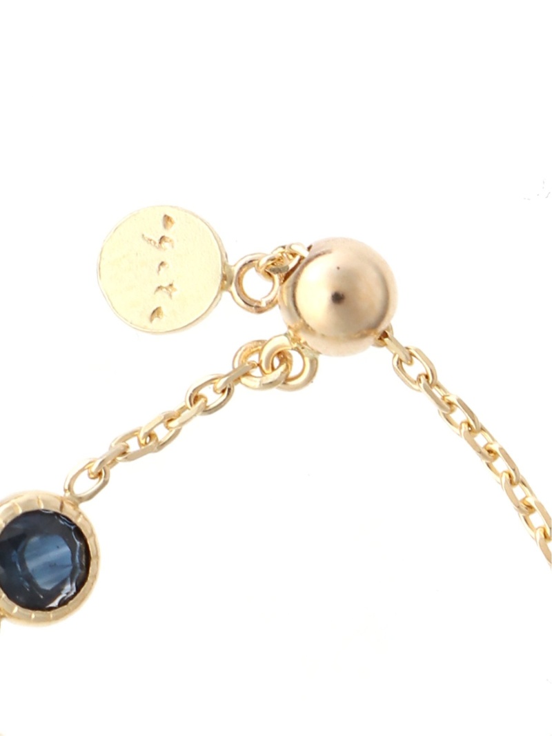 楽天市場】K10サファイアチェーンリング agete アガット アクセサリー